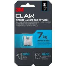 Vinkeljärn byggmaterial 3M CLAW Drywall Picture Hanger 2 Pack