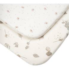 Tutti Bambini Bedside Crib Fitted Sheets Cocoon 2-pack 20.9x31.5"