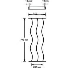 Metal Decking Fence Panels Swirl