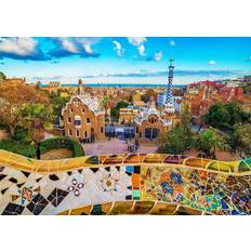 Barcelona puzzle ENJOY Puzzle 1 000 bitar pussel – utsikt från Park Guell, Barcelona