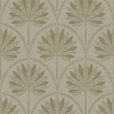 Holden Decor Metallic Palm Tree Neutral Wallpaper 13418