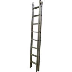 Skydestiger Silkeborg stigefabrik Skydestige aluminium 2X10TRIN 5,23M