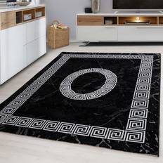 Teppiche & Felle Plus Plus Golvmatta spiral Schwarz cm