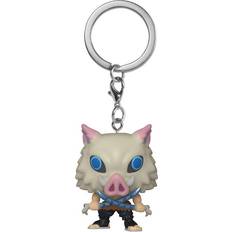 Tegnebøger & Nøgleringe Funko Demon Slayer Pocket POP! Vinyl Keychains 4 Inosuke Display 12