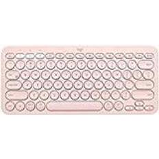 Logitech k380 Logitech K380 Multi-Device Bluetooth Keyboard Clavier QWERTY Italien Rose