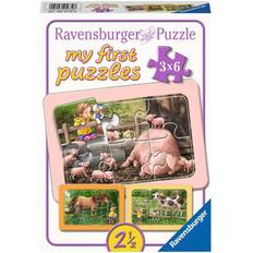 Ravensburger: Exploring The Farm 3x6 Brikker