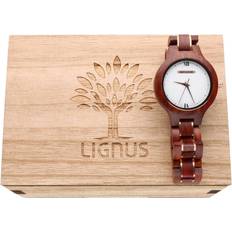 Hvid Vandrerygsække Lignus Lignus Emma Red Sandalwood LW0402