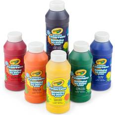 Crayola Paint Crayola 6 Count Washable Fingerpaint