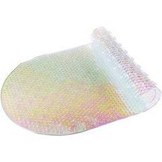 Multicolor Non-Slip Bath Mats Bath Bliss Iridescent Jumbo Soft