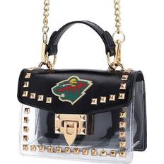 Cuce Minnesota Wild Studded Clear Crossbody Purse