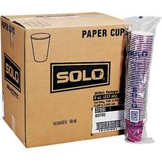 Red Party Supplies Solo 1000-Count 10-oz Paper Disposable Cups SCC370SI0041