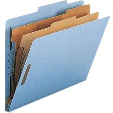 Beige Binders & Folders Saver Classification Folders, Letter 6 Section, 2 Dividers, Top