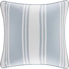 Harbor House Crystal Beach Pieced Stripe Square Complete Decoration Pillows Multicolour, Blue, White (45.72x45.72cm)