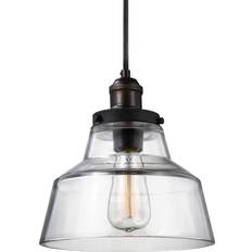 Pendant Lamps Generation Lighting Feiss P1348 Baskin Mini Pendant Lamp