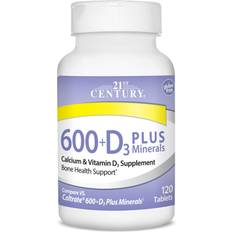 Calcium 600 Plus D Plus Minerals Caplets, 120Count 27498