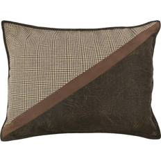 Donna Sharp Winchester Contemporary Pillow Case Multicolour, Brown, Green