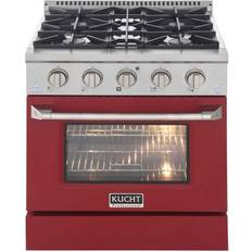 Ranges Kucht 30-in Deep Recessed Red, Blue