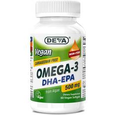 Deva Nutrition Omega-3 Vegan 500 mg. 60 st