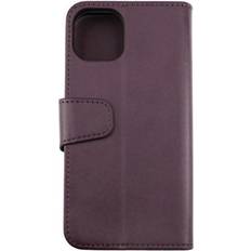 iPhone 13 Plånboksfodral Mörk körsbär