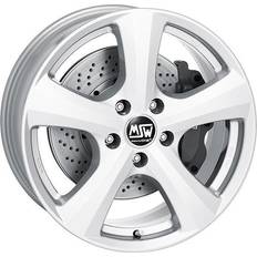 17" Car Rims on sale MSW 19 Silver 8x17 5/114.3 ET45