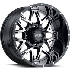 Car Rims Ultra 254U Carnivore Gloss Black 22x12 6x135 ET44 CB106.1