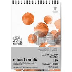 Winsor & Newton Akvarelpapir Winsor & Newton Mixed Media Pad 9" x 12"