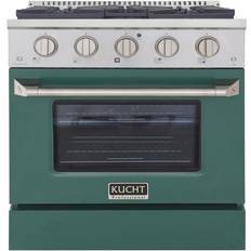 Ranges Kucht 30-in Deep Recessed Green, Blue