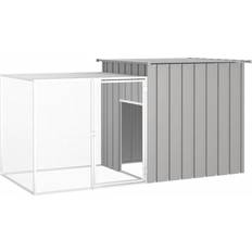 vidaXL 200x91x100 galvaniseret