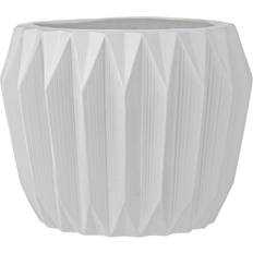 Interior Details Bloomingville Round Fluted Ceramic Flower Vase