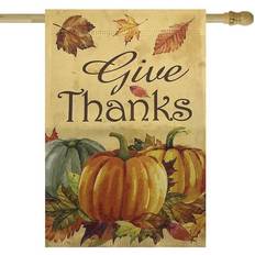 Cheap Flags & Accessories Northlight 40" Give Thanks Autumn Harvest Garden Flag