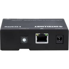 Trasmettitori Audio e Video Wireless Intellinet Moltiplicatore Av Ricevitore Av Nero 208345