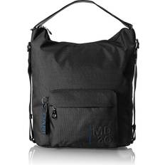 Mandarina Duck Borse Mandarina Duck Borsa grande a spalla Hobo in Mitrix Nero