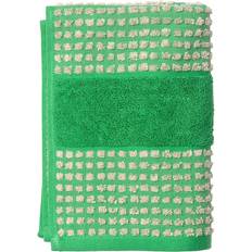 Juna Check Bath Towel Green (140x70cm)