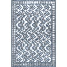 Carpets & Rugs Nuloom USA Pergola Robin Diamond Trellis Blue