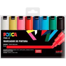 Artes y Manualidades Estuche Basic Posca 8 Marcadores 8.0 Mm