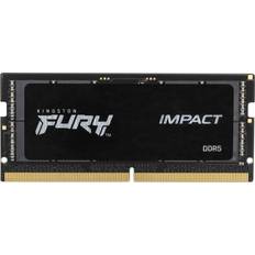 SO-DIMM DDR5 Memorias RAM Kingston Fury Impact Black SO-DIMM DDR5 5600MHz 2x16GB (KF556S40IBK2-32)