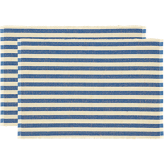 Södahl Paños y Tejidos Södahl Statement Stripe 2 Individuales Azul