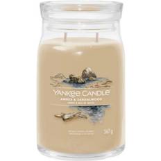 Yankee Candle Kaarsenhouders, Kaarsen & Huisgeuren uitverkoop Yankee Candle Amber & Sandalwood Signature Jar Large