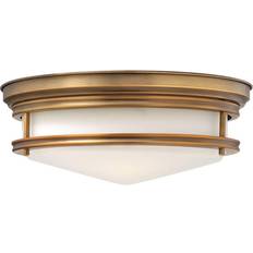 Bronzo Plafoniere Hinkley Hadley 3-Light Flush - Brushed Bronze Plafoniera