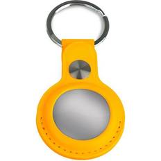 Key airtag Light Solutions AirTag Key Ring Leather Yellow