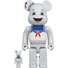 Be@rbrick 100% 400% Stay Puft Marshmallow Man Be rbrick White