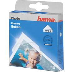 Fotohörn Hama 00007107 fotohörn 500 styck Transparent, Vit