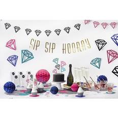 PartyDeco Papirsdekorationer diamanter