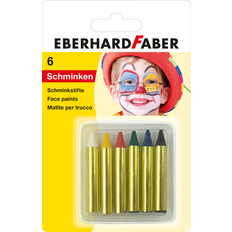 Eberhardfaber Faber-Castell Eberhard-Faber ansigtsmaling, stifter 6 farver