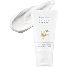 Rice Pure Clay Mask To Cleanser