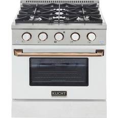 Ranges Kucht 30-in Deep Recessed Stainless Steel, White, Blue, Gold