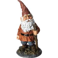 Design Toscano 16-in H 7-in W Gnome Garden