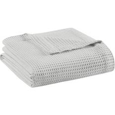 Beautyrest Bed Waffle Blankets Gray (228.6x228.6cm)