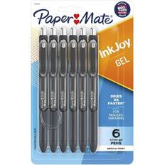 Black Gel Pens Paper Mate Inkjoy Gel Pens .7mm 6/Pkg-Black