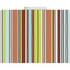 BARKER CREEK Creek Tab File Folders, 8 Letter Ribbon Stripe, Pack